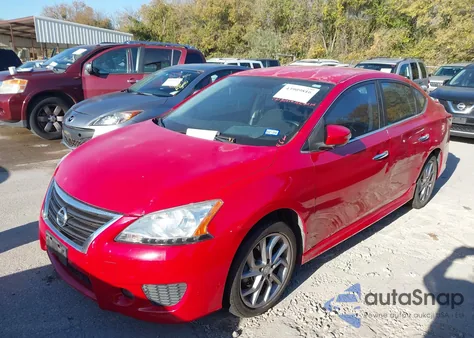 2015 Nissan Sentra Sr z USA, uszkodzony, nr VIN 3N1AB7AP5FY327157